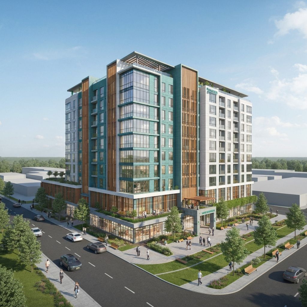 Peoples Health & Wellness Center architectural rendering